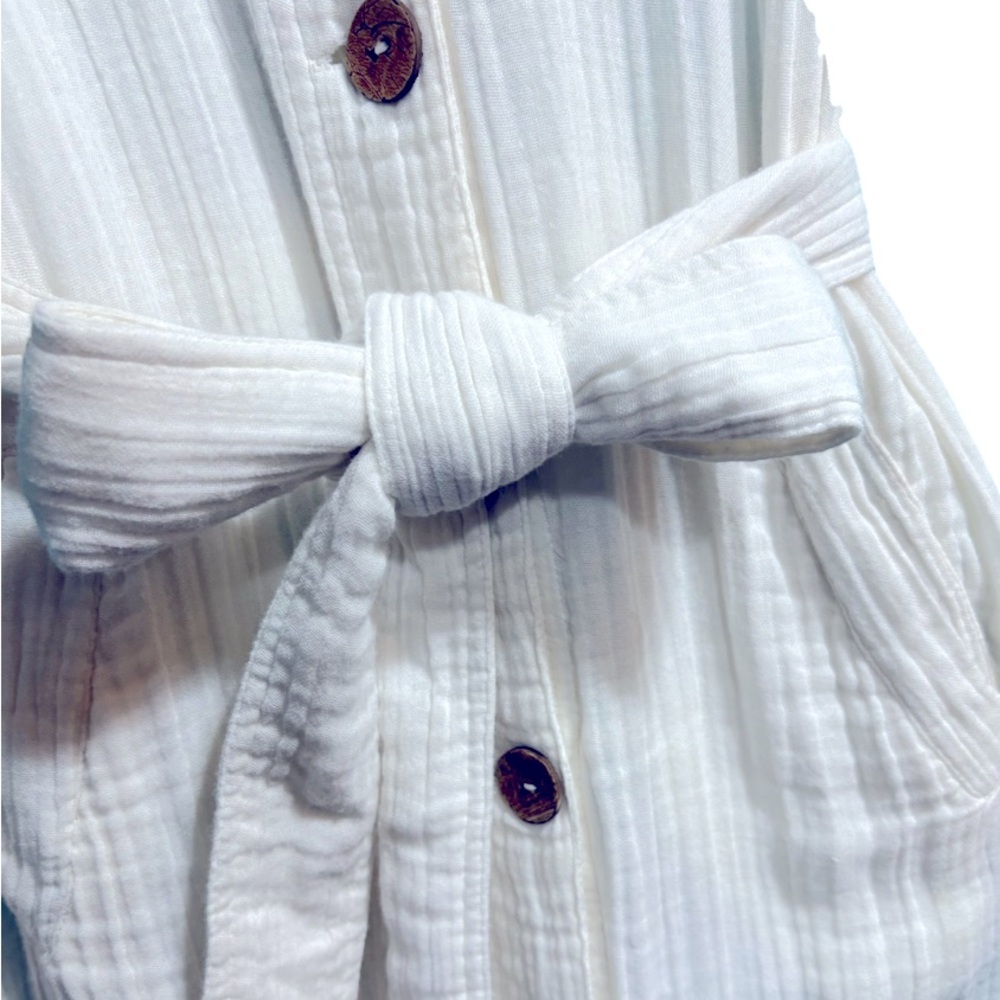 Free People Endless Summer White Cotton
Button Down Midi - Picture 10 of 15